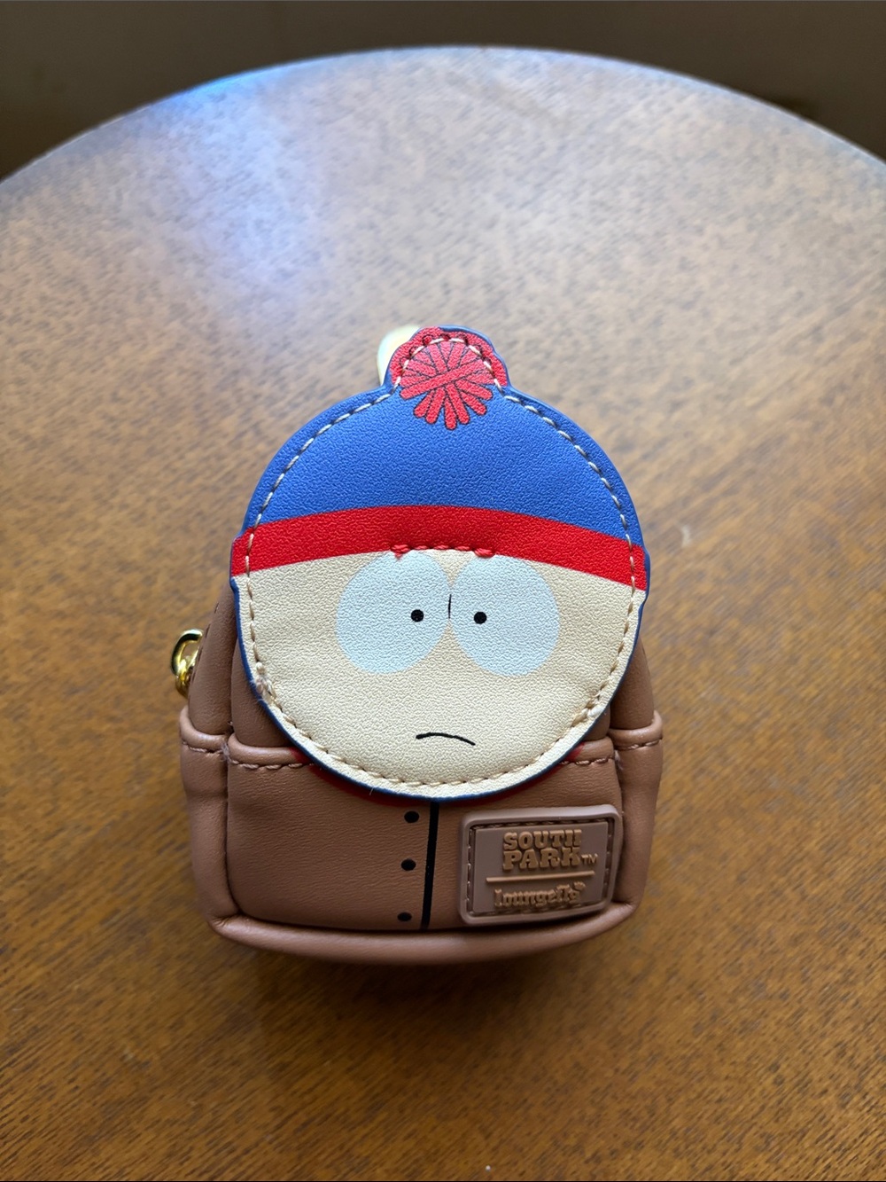 Loungefly South Park Stan Brown, Blue & Red Coin Purse